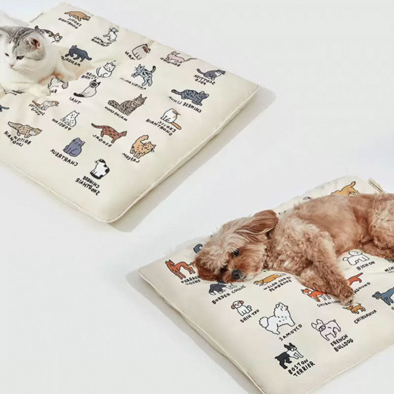 Pet Encyclopedia Cooling Cushion (Dog/Cat)