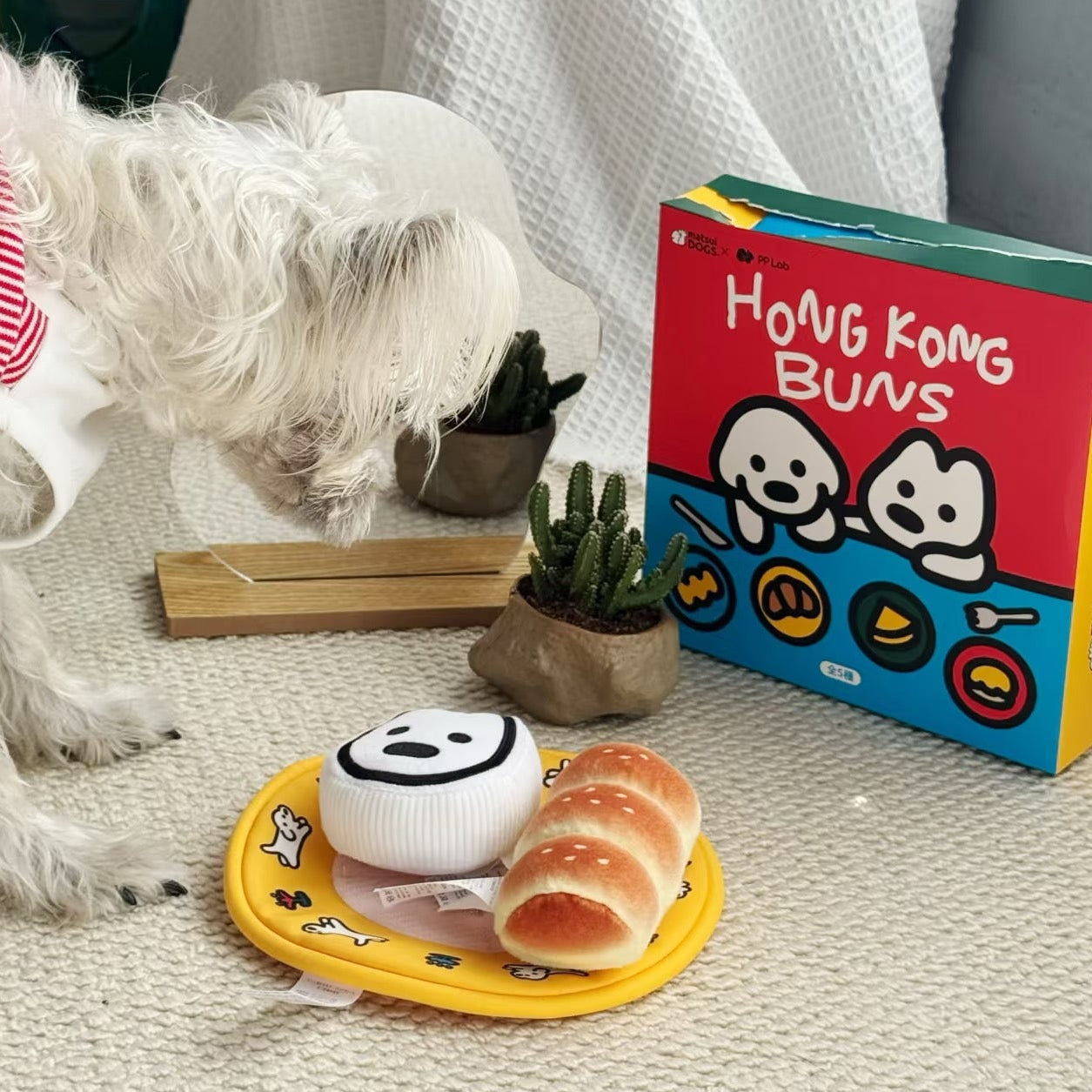 Matsui Dogs x PP Lab Hong Kong Buns Nosework Toy Blind Box
