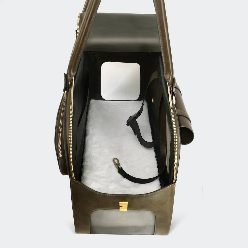 Adidas Originals Pet Carrier in Olive Green