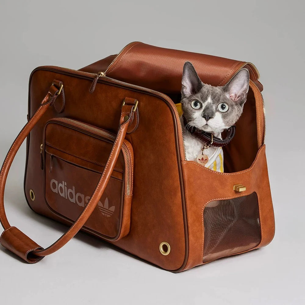 Adidas Originals Pet Carrier in Brown