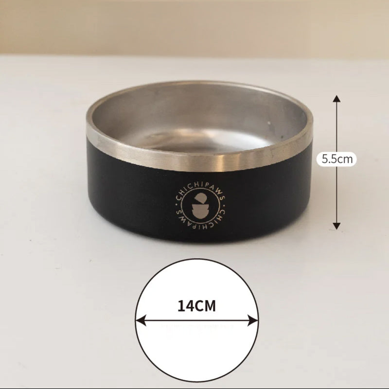 Sip & Snack Stainless Steel Pet Bowl (4 Colours)