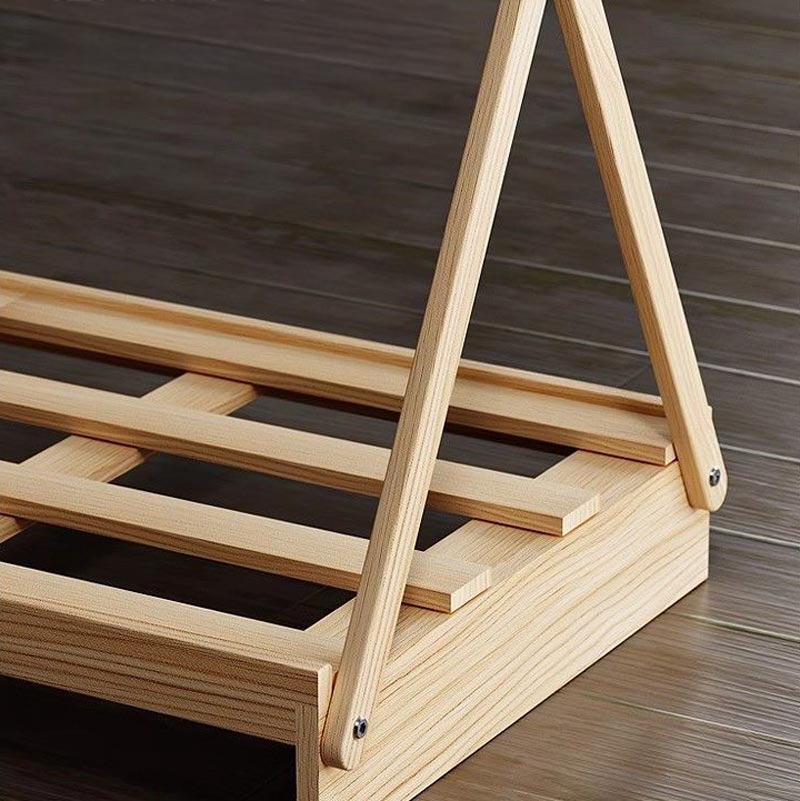 Wooden Tent Pet House