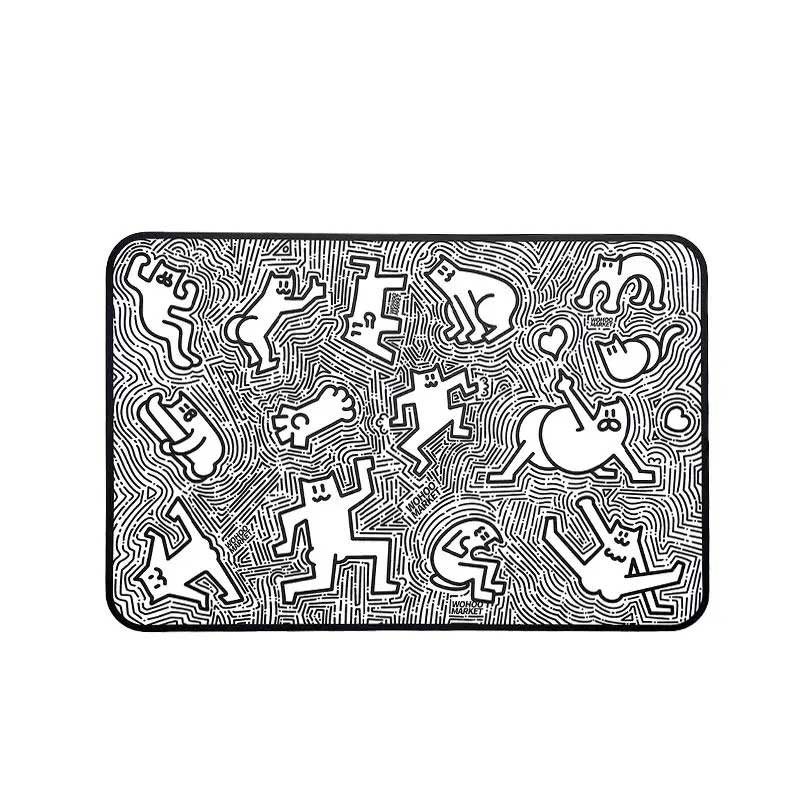 Monochrome Graffiti Placemat