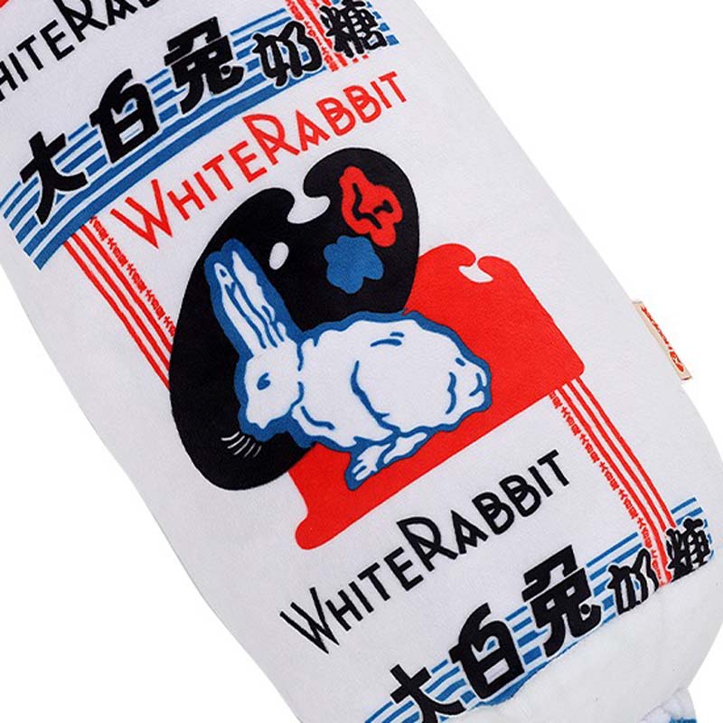 White Rabbit Sweet Plush Dog Toy