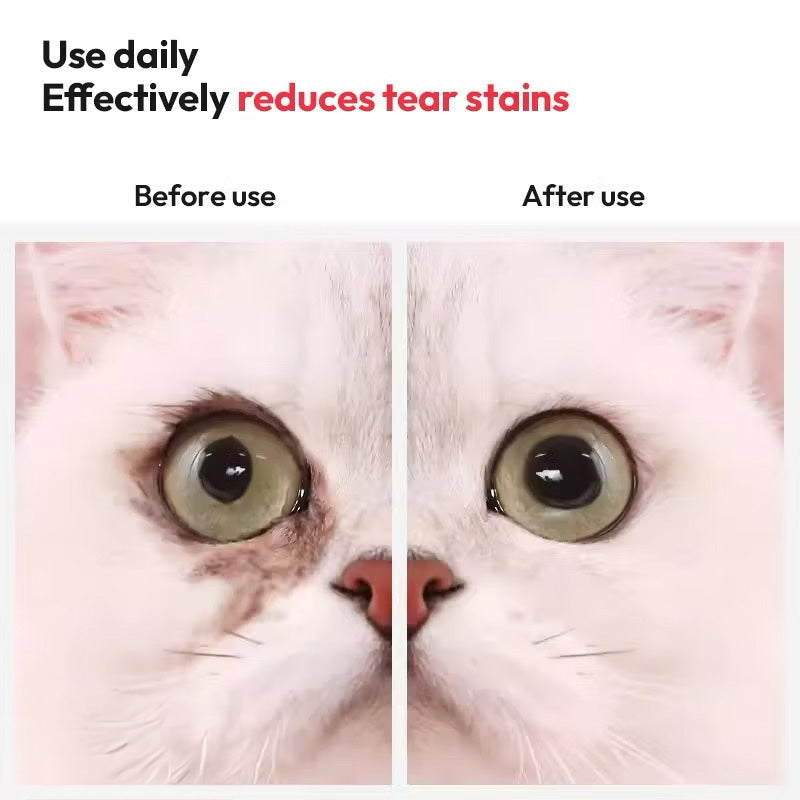 Pet Tear Stain Remover Wipes (120pcs)
