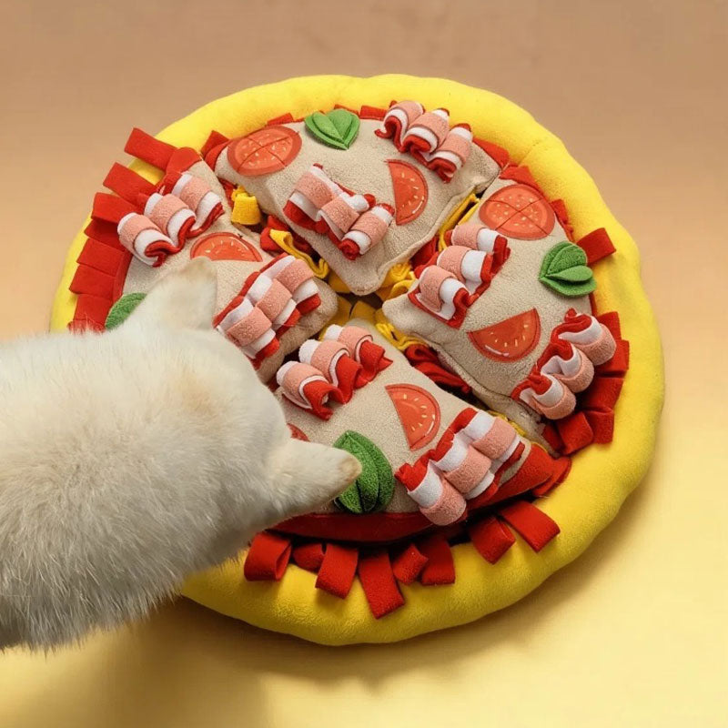 Pizza Party Snuffle Mat Nosework Toy