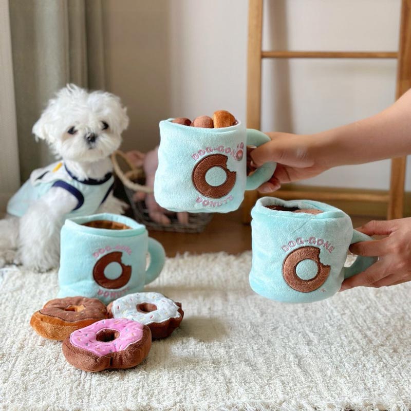 Pupresso & Donuts Nosework Dog Toy