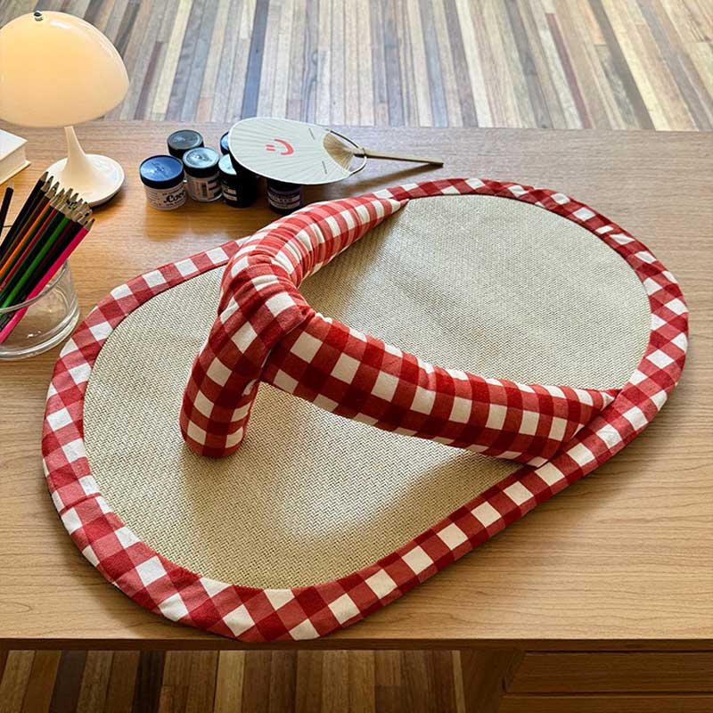 Flip-Flop Cooling Rattan Mat