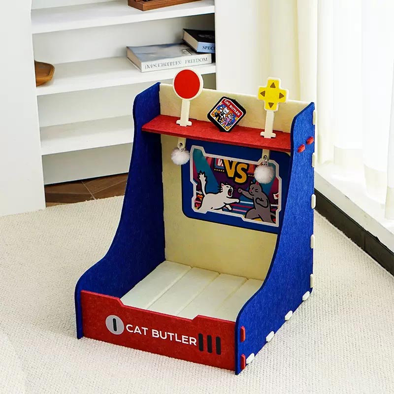 Purrcade Gaming Arena Cat Lounger