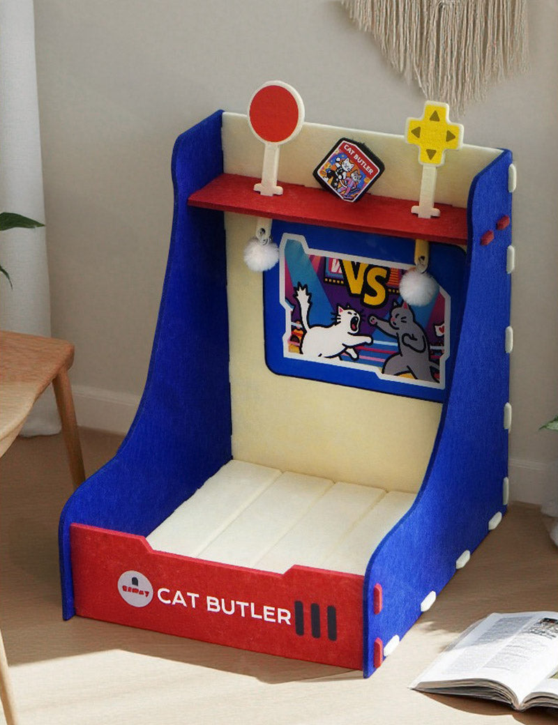 Purrcade Gaming Arena Cat Lounger