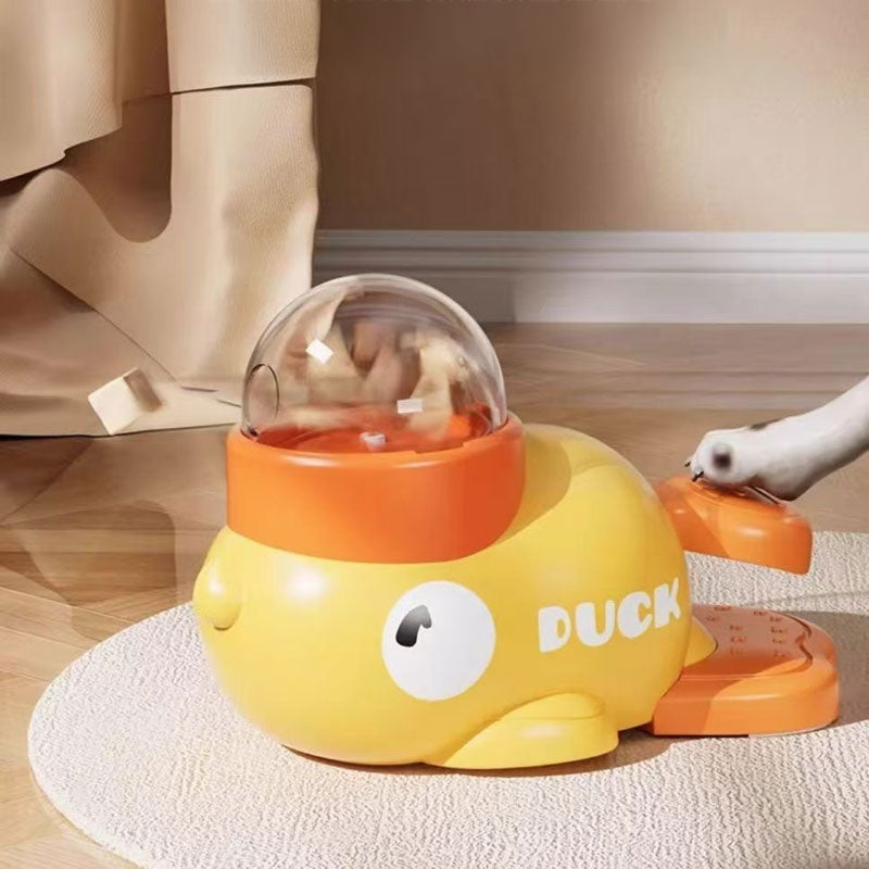 Duck Spinner Interactive 2-In-1 Feeder Toy