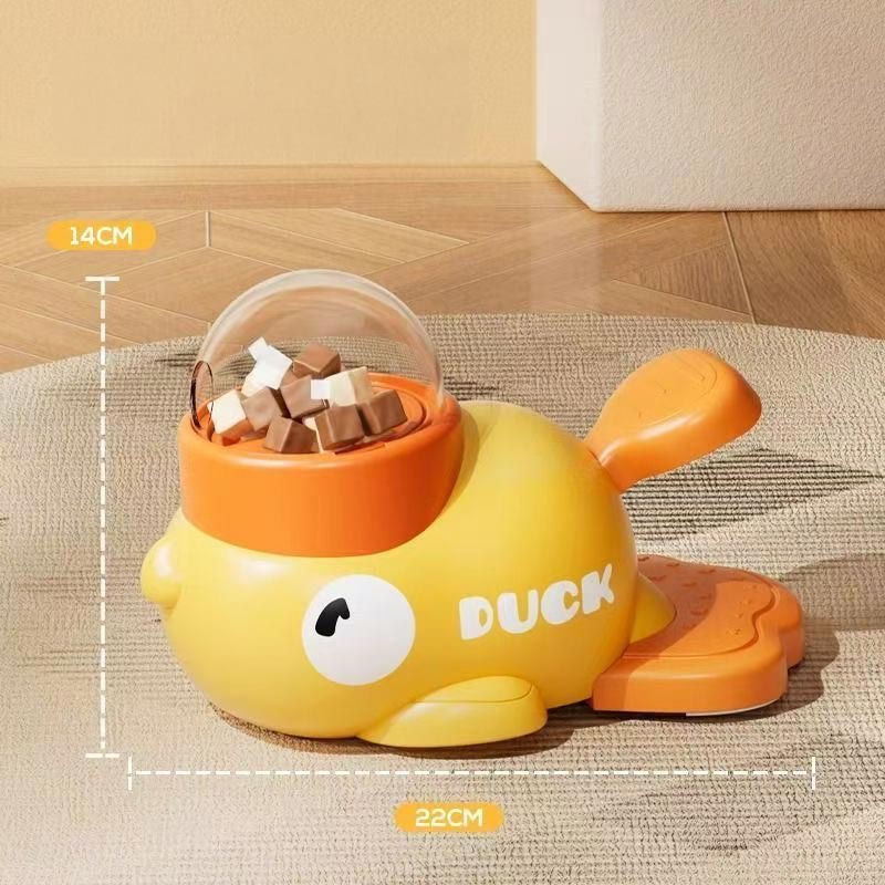 Duck Spinner Interactive 2-In-1 Feeder Toy