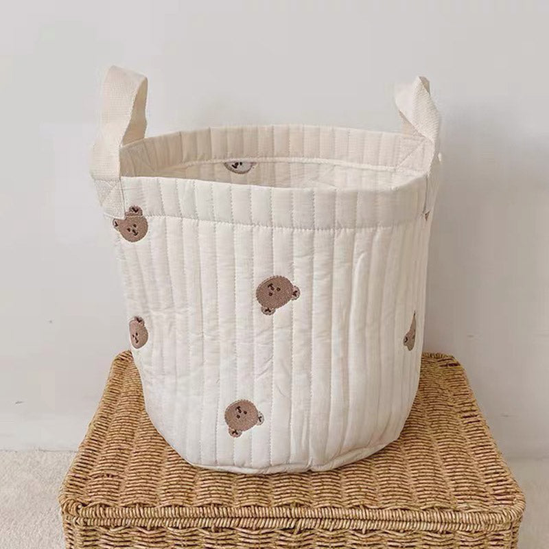 Cozy Bear Storage Basket
