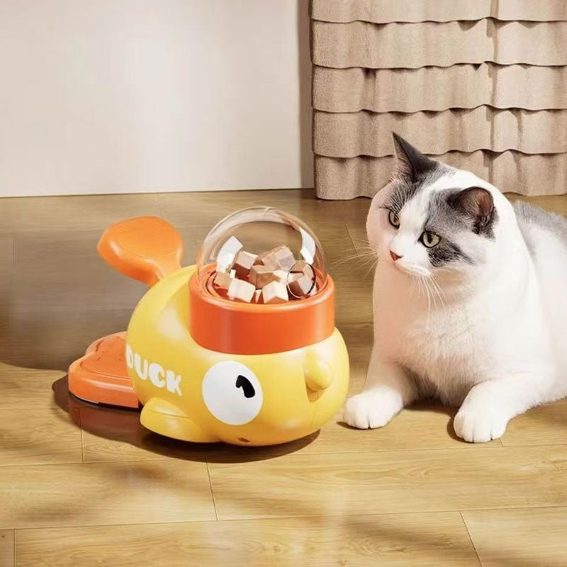 Duck Spinner Interactive 2-In-1 Feeder Toy