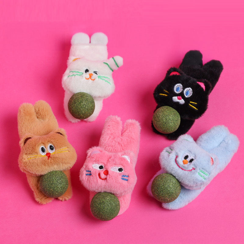 Bunny Catnip Ball Cat Toy