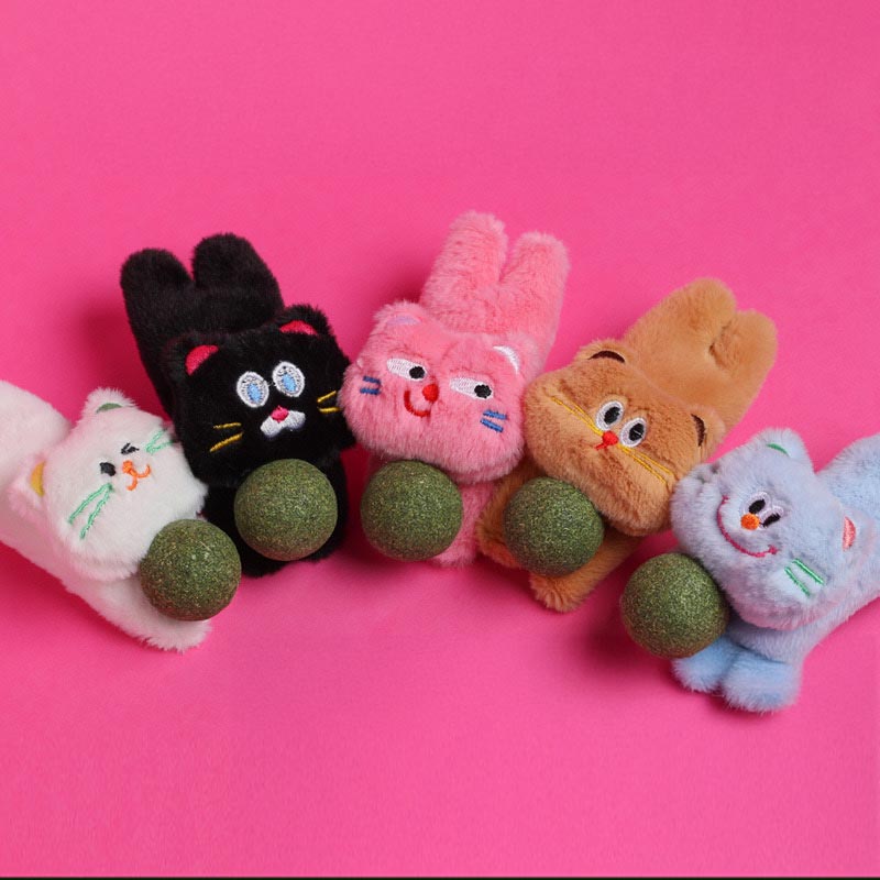 Bunny Catnip Ball Cat Toy