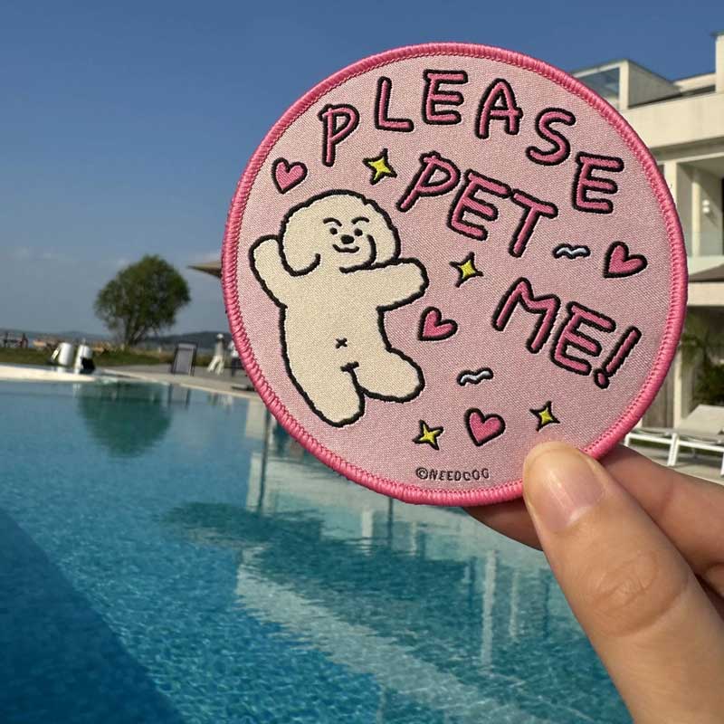 Doggo Social Wappen Velcro Patch (7 Designs)