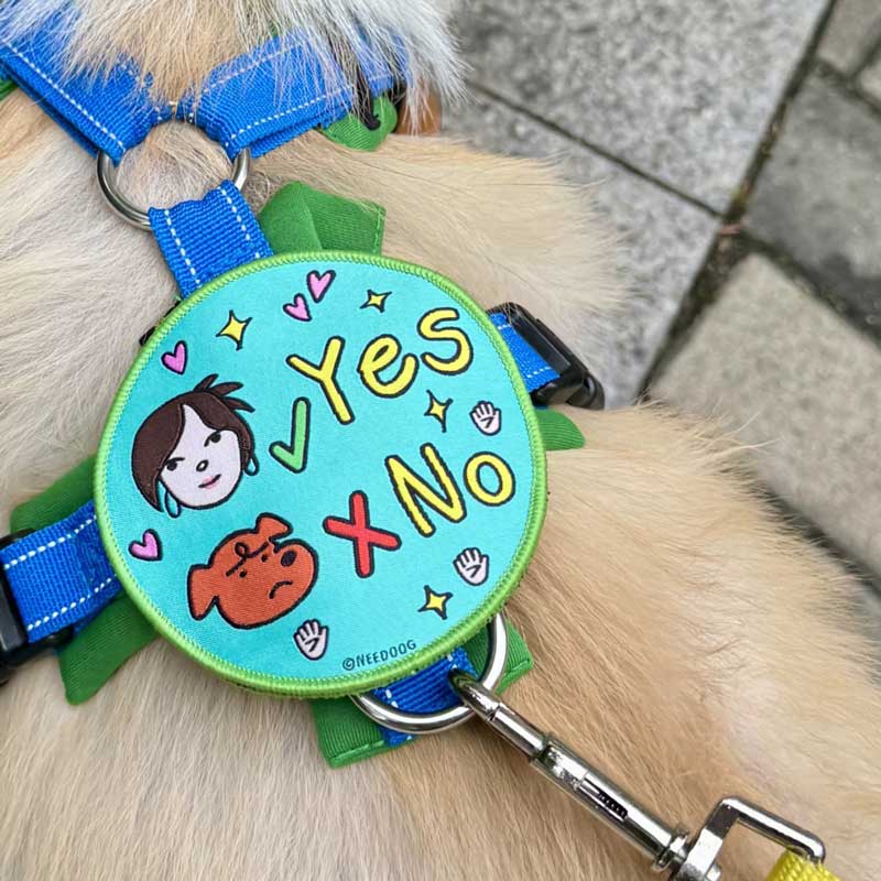 Doggo Social Wappen Velcro Patch (7 Designs)