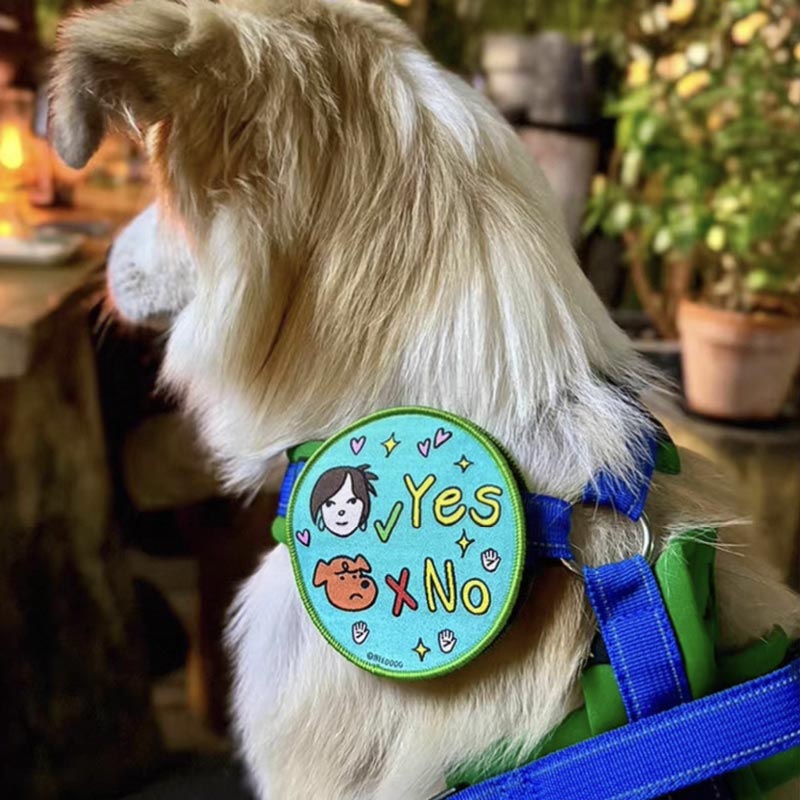 Doggo Social Wappen Velcro Patch (7 Designs)