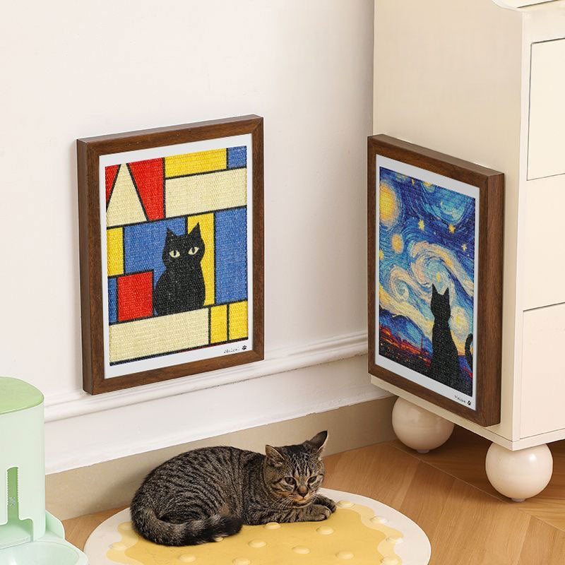 Wall Art Cat Scratcher (4 Designs)