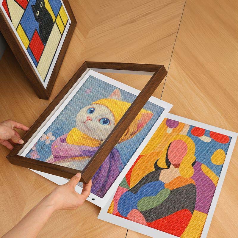 Wall Art Cat Scratcher (4 Designs)