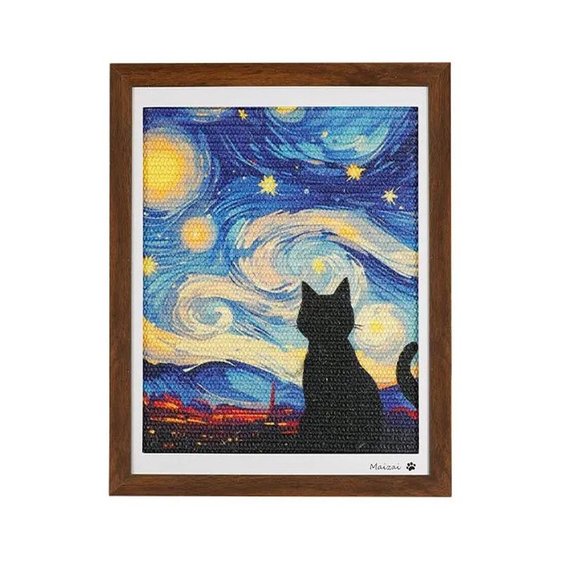 Wall Art Cat Scratcher (4 Designs)