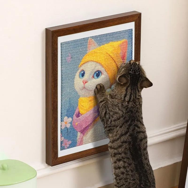Wall Art Cat Scratcher (4 Designs)