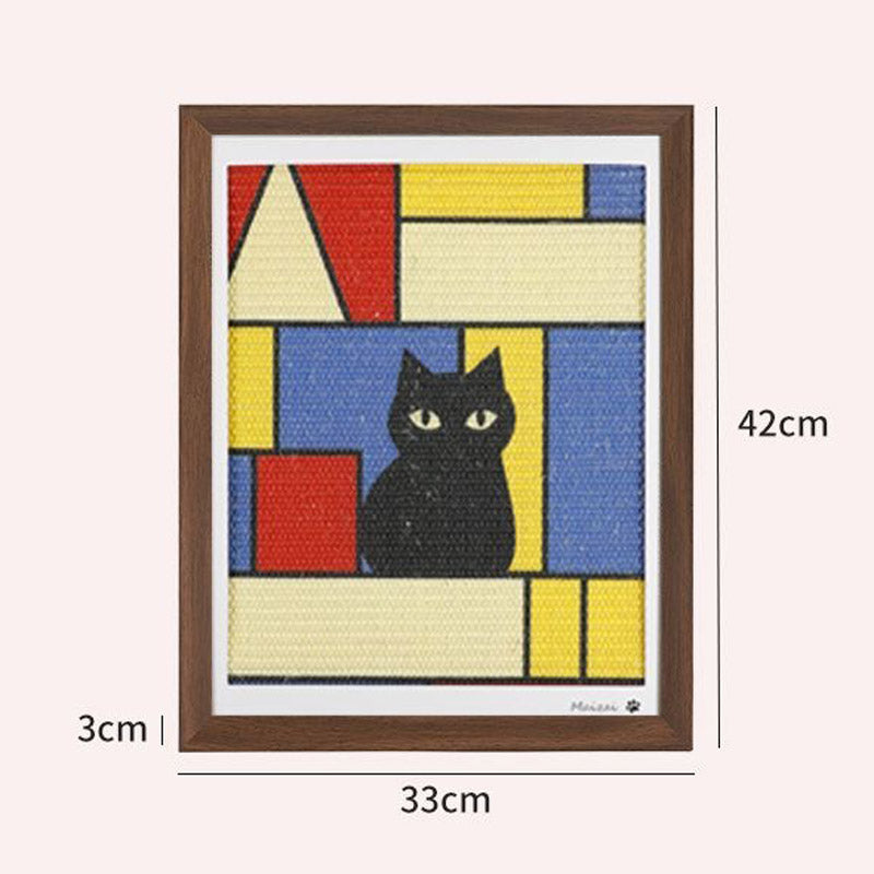 Wall Art Cat Scratcher (4 Designs)