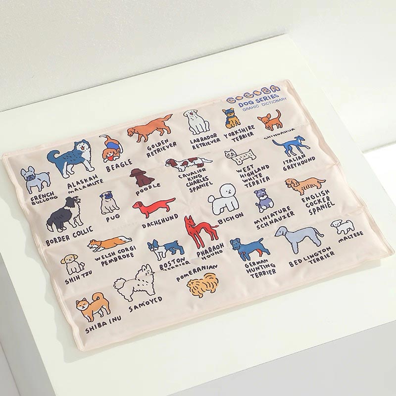Dog Encyclopedia Cooling Gel Mat