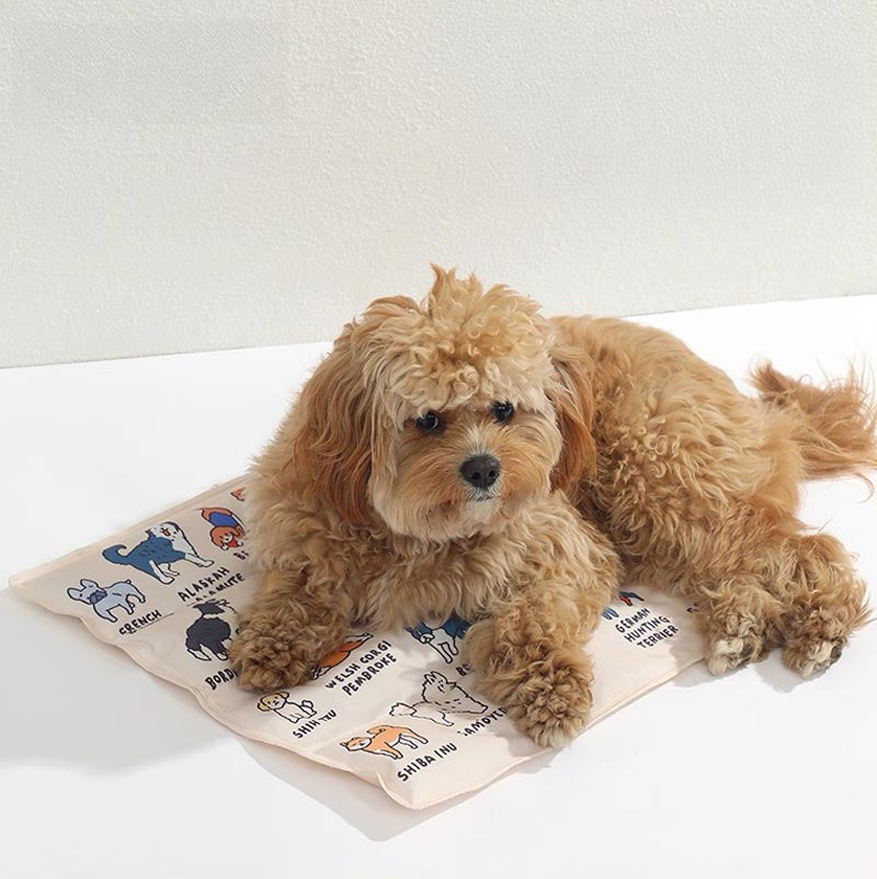 Dog Encyclopedia Cooling Gel Mat