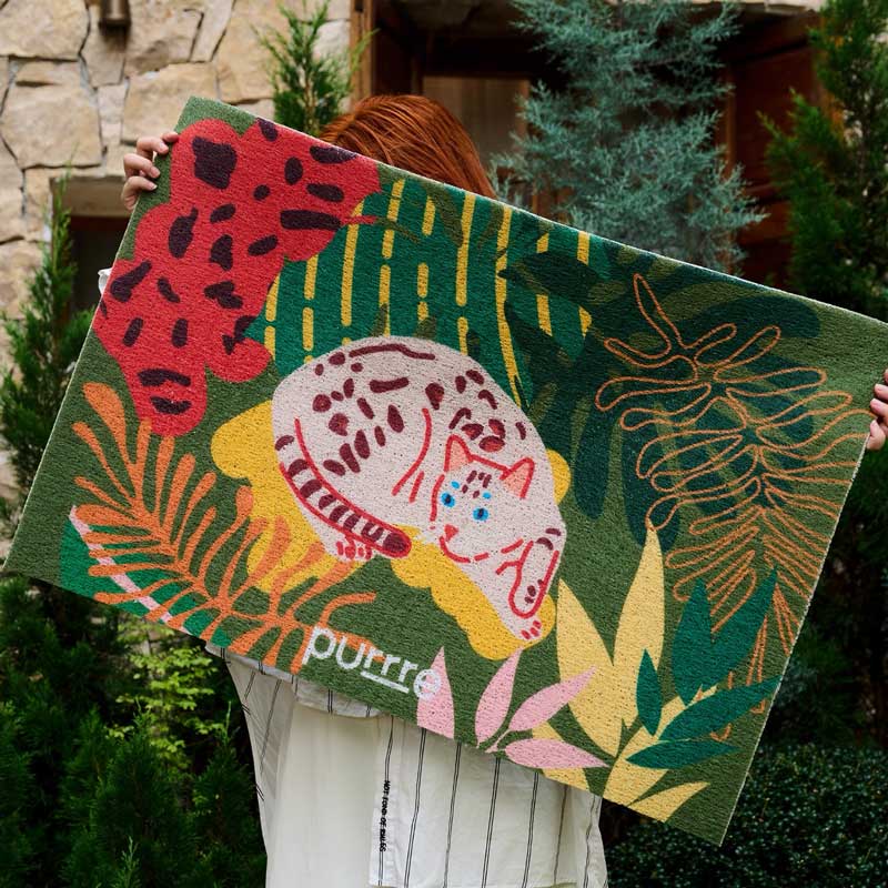 Feline Jungle Cat Litter & Door Mat