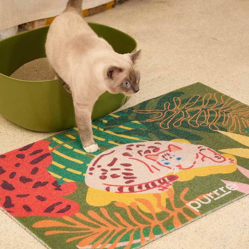 Feline Jungle Cat Litter & Door Mat