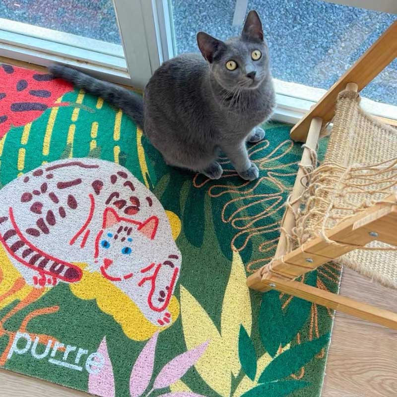 Feline Jungle Cat Litter & Door Mat