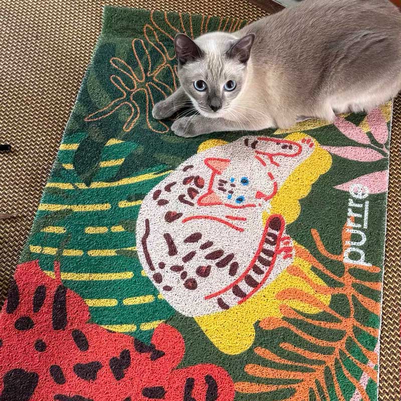 Feline Jungle Cat Litter & Door Mat