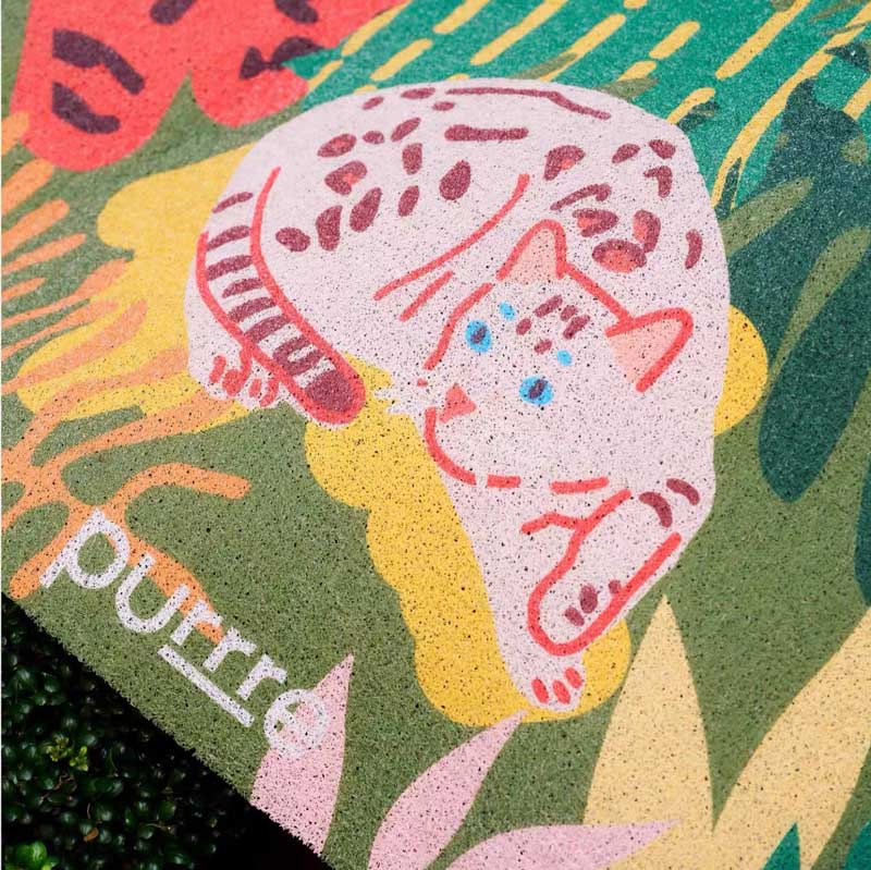 Feline Jungle Cat Litter & Door Mat