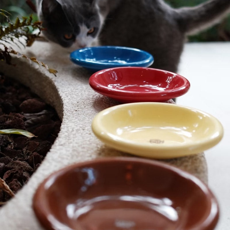 Halo Ceramic Pet Bowl (12 Colours)
