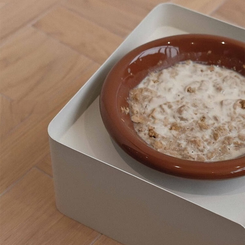 Halo Ceramic Pet Bowl (12 Colours)