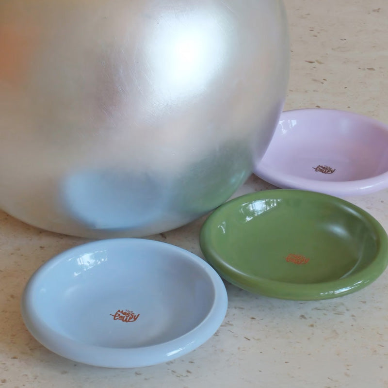 Halo Ceramic Pet Bowl (12 Colours)