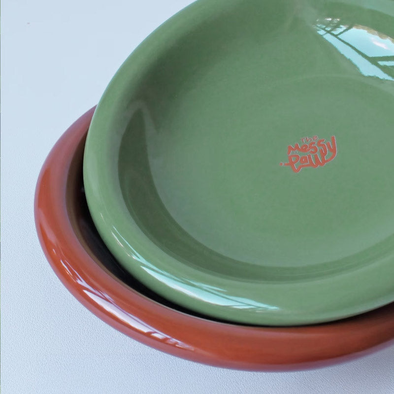 Halo Ceramic Pet Bowl (12 Colours)