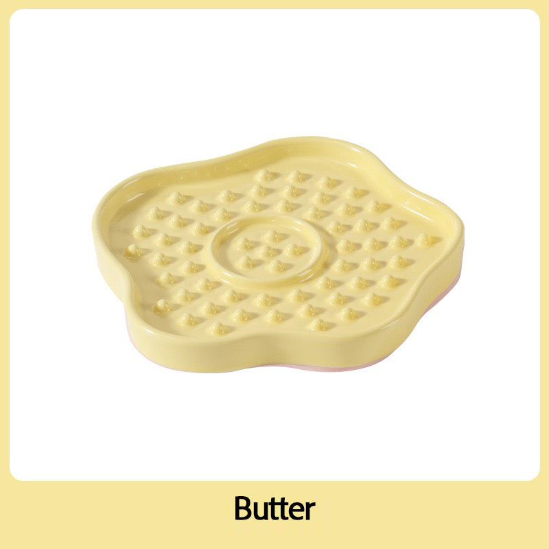 Little Bloom Ceramic Slow Feeder