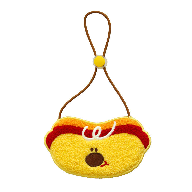 Hot Dog & Apple Duck Pet Bib