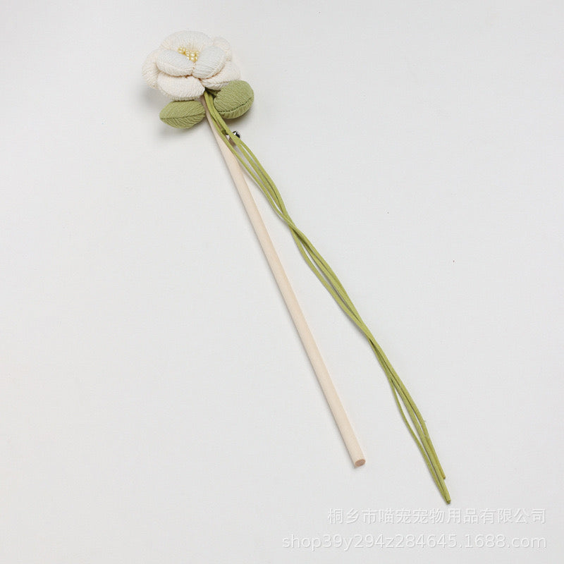 Blooming Flower Cat Teaser