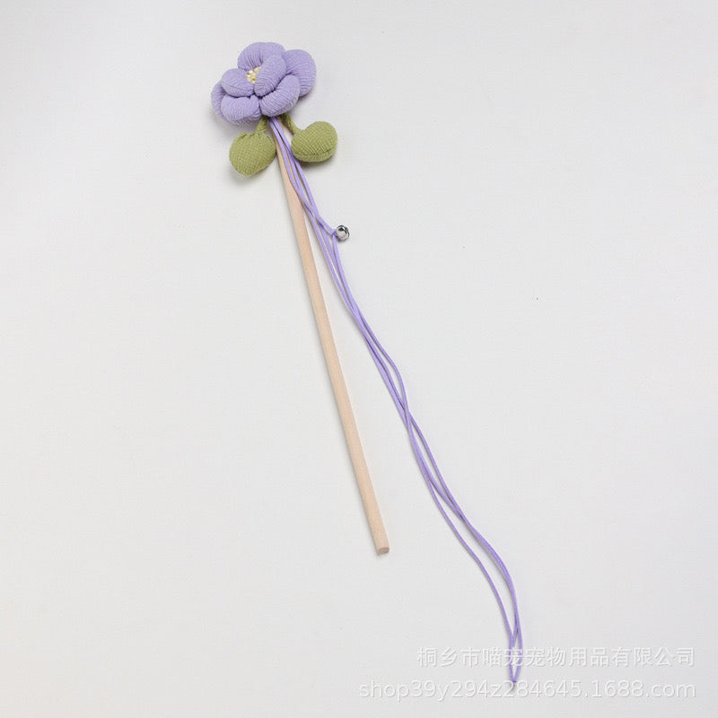 Blooming Flower Cat Teaser