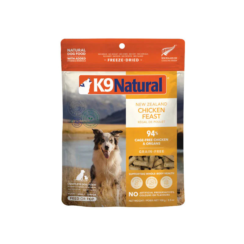 K9 Natural Freeze Dried Dog Food Bundle (100g)