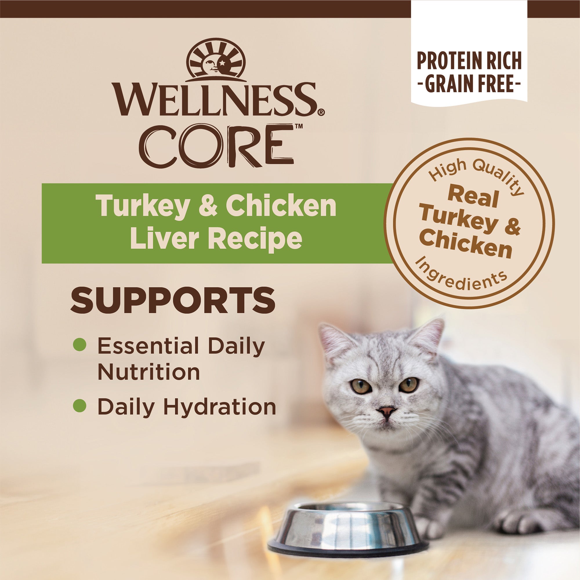 CORE® Classic Pâté Wet Cat Food | Kitten Chicken & Turkey (5.5 oz)