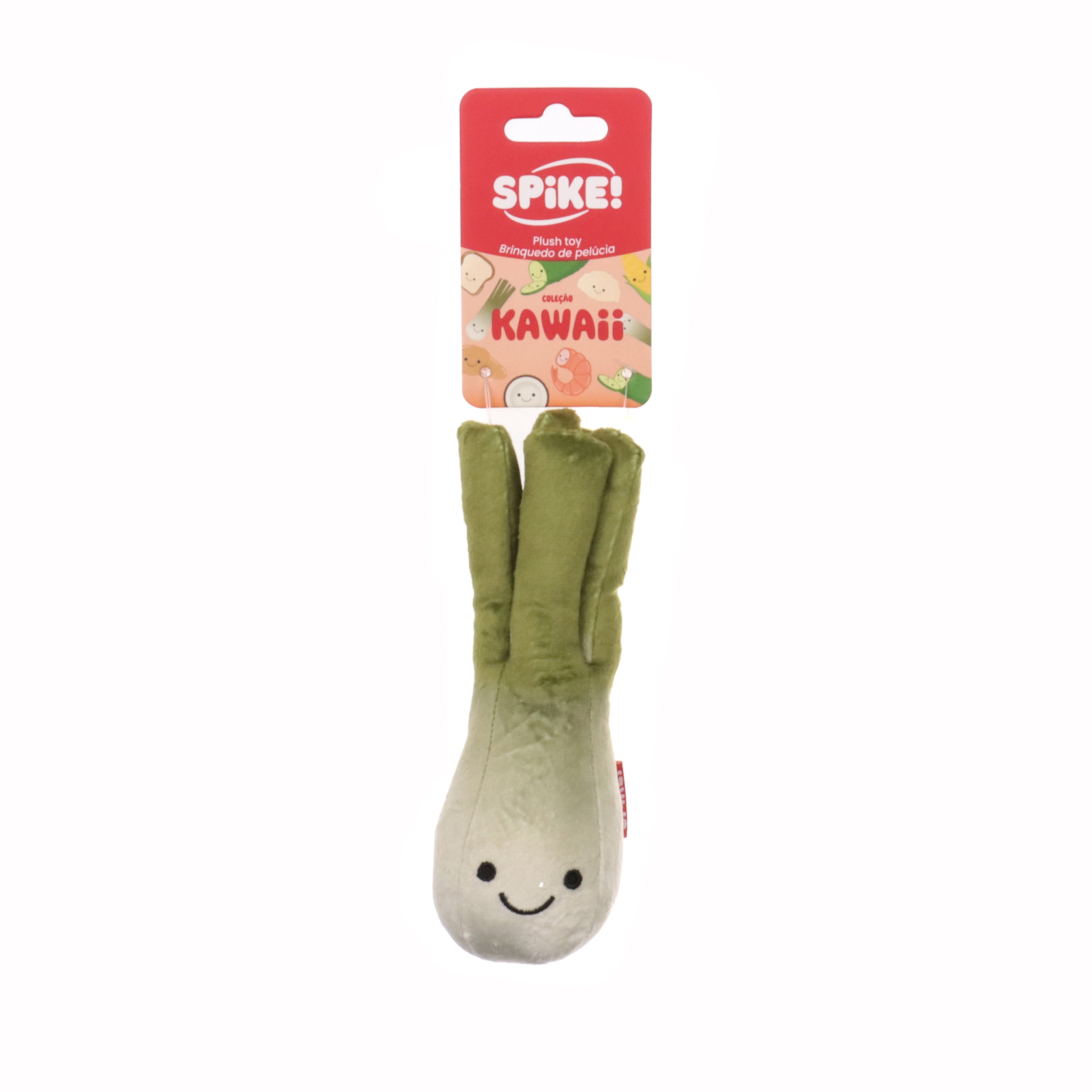 Spike! Kawaii Plush Leek Dog Toy