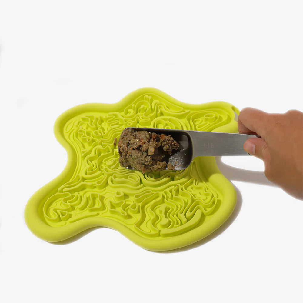 Fluo Lik Mat with Suction Cups