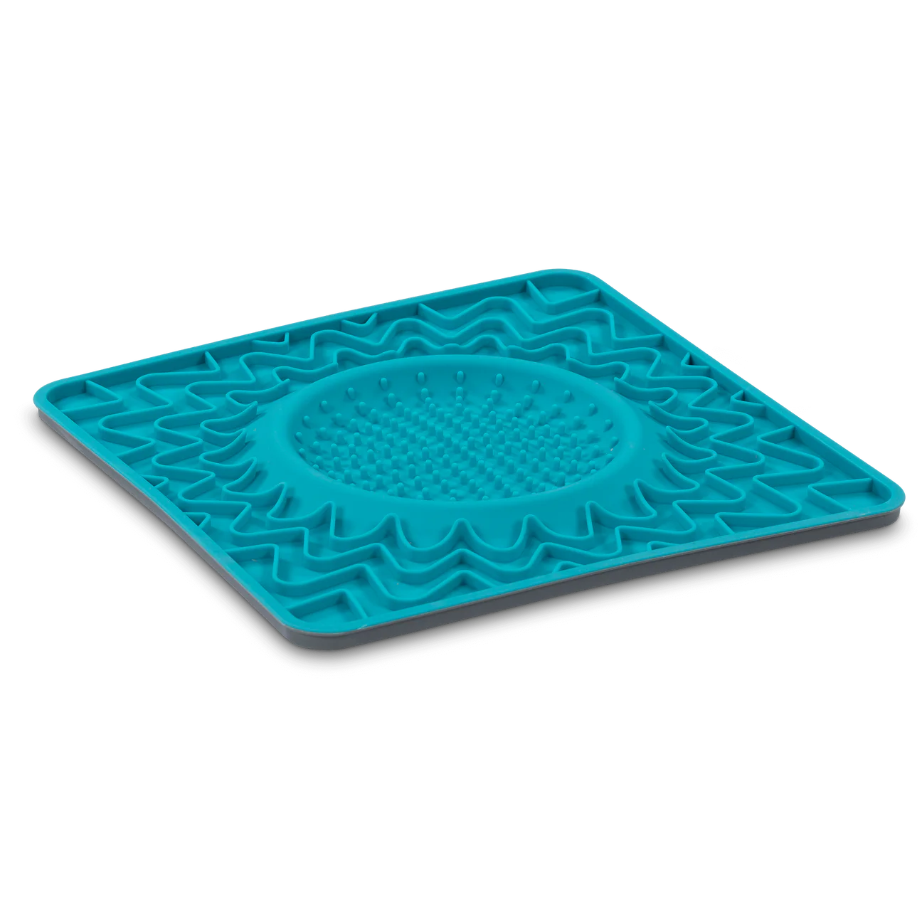 Framed Spill Resistant Enrichment Silicone Dog Lick Bowl Mat