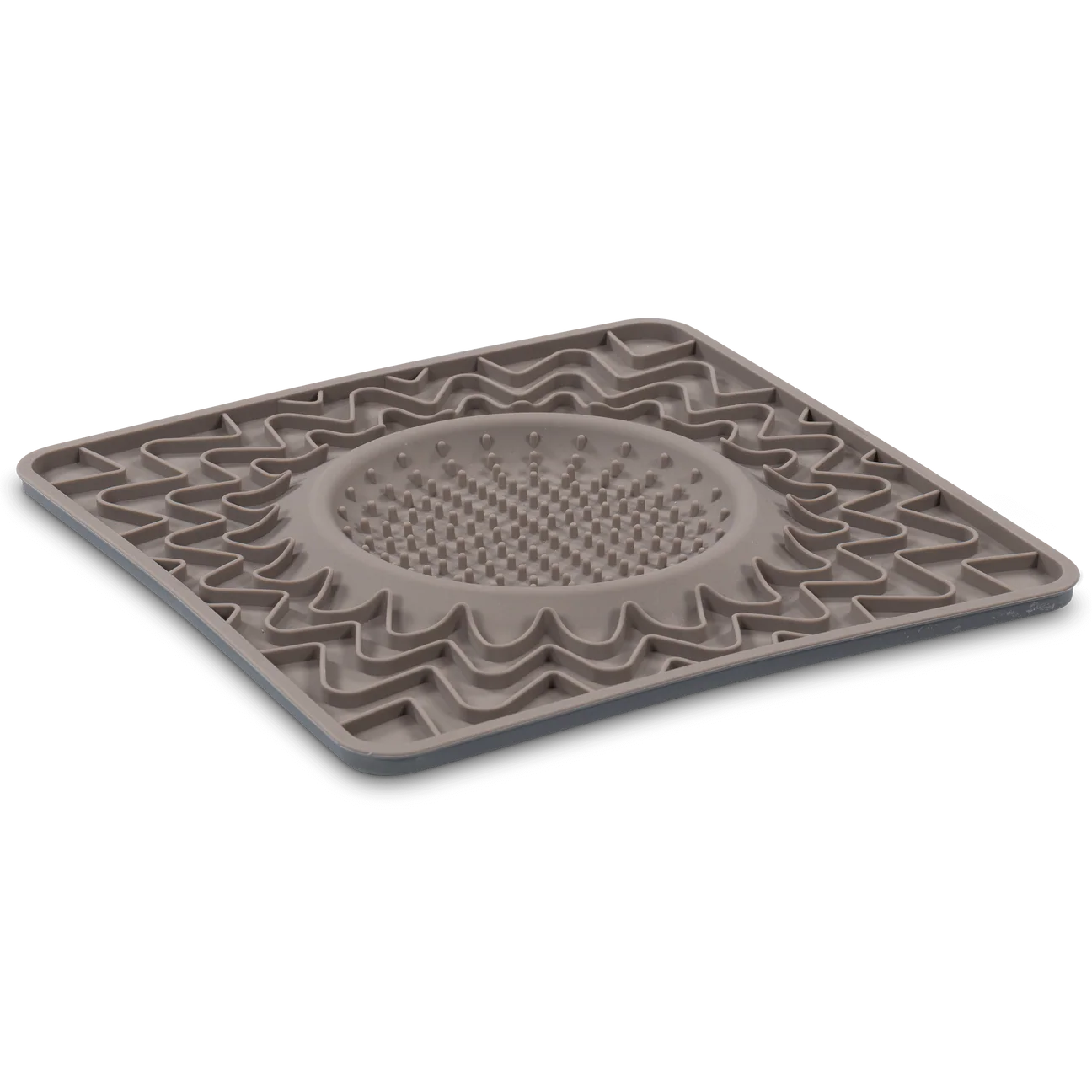 Framed Spill Resistant Enrichment Silicone Dog Lick Bowl Mat