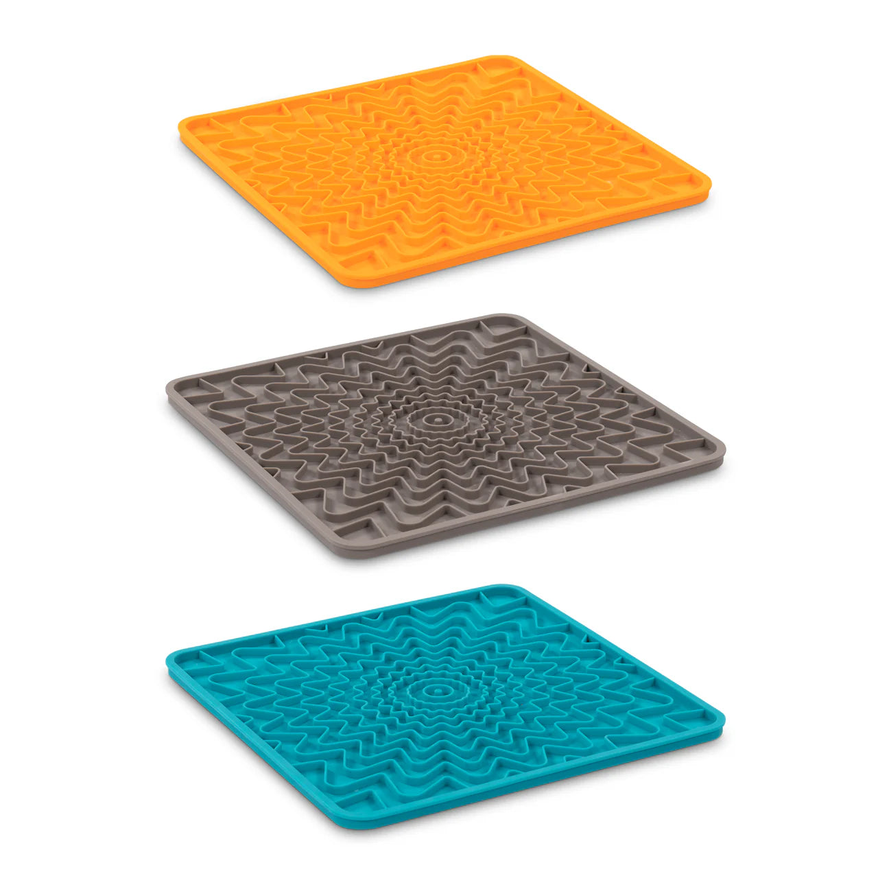 Framed "Spill Resistant" Silicone Dog Lick Mat